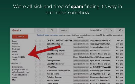 Burner Emails: Easy, Fast, Disposable Emails Screenshot