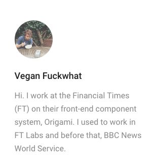 Vegan Fuckwhat?