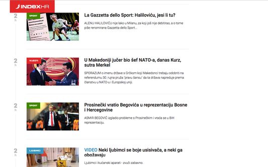 Nakon korištenja Cleandexa - članak s ključnom riječi "guzu" se ne prikazuje!