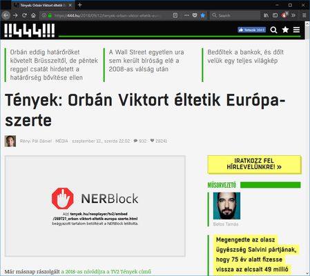 Blocked embedded media