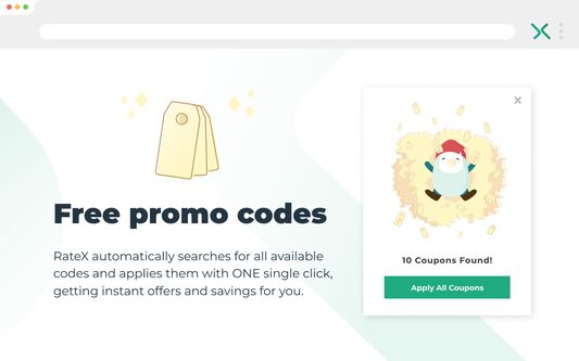 Use our coupon codes on all of your favorite sites