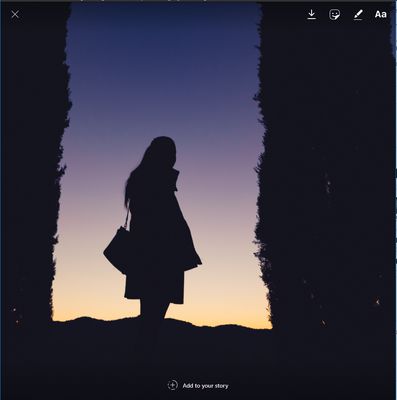 Story upload working when the window is taller than wide