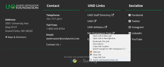 Search Website URL