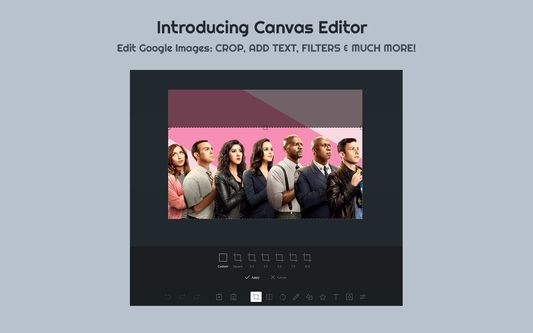 Introducing Image Editor! Edit any google image with powerful features like crop, adding text and much more!