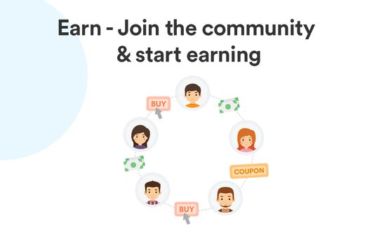 Earn - Join the community and start earning
