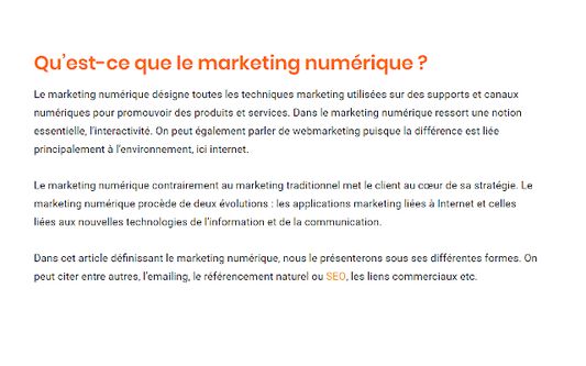 L'extension en action