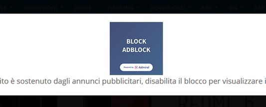 Example of blocked anti-adblock solution