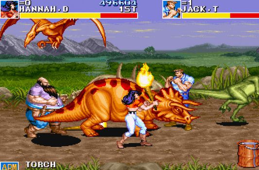Play Arcade Cadillacs & Dinosaurs (930201 etc) Online in your browser 