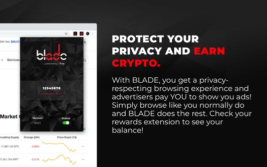 protect your privacy and earn crypto