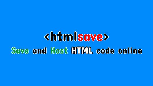 Hosting Single HTML codes