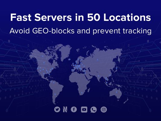 Server Cepat di 50 Lokasi