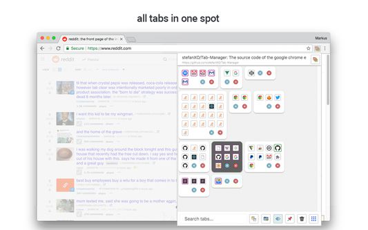 Limit your open browser tabs with OneTab