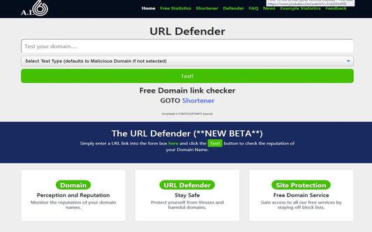 Domain Defender Website