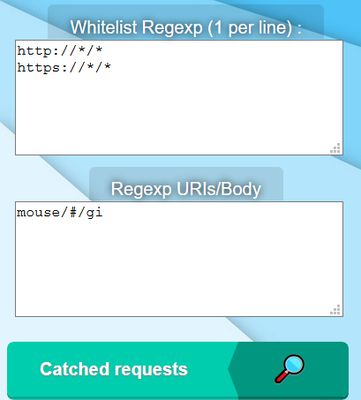 1/ Set what websites will be monitored
2/ Set what regex will be searched in body /url