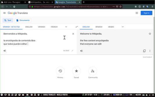 Google Translator for Firefox – Instale esta extensão para o 🦊 Firefox  (pt-BR)