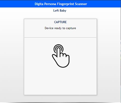 Fingerprint Authentication Capture