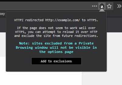 Page action with pop-up from a Private Browsing window (v0.11.0)