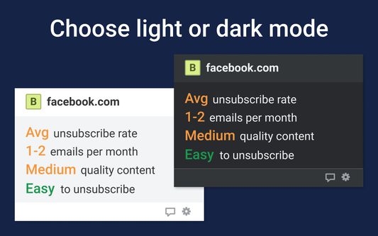 Choose light or dark mode.