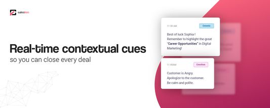 Real time contextual cues