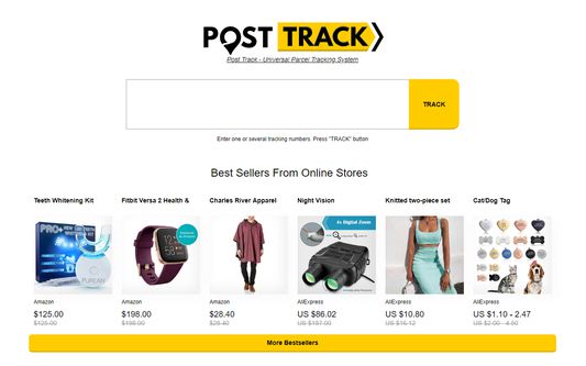 Post Track (Universal Parcel Tracking)