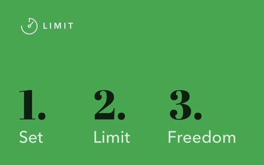 1. Set 2. Limit 3. Freedom