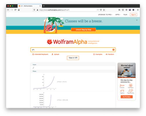Wolframalpha Integration
