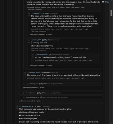 Comments at halfscreen WITH addon