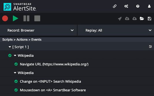 The DejaClick extension window