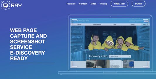 RAY main page