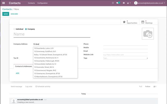 Integrate with Odoo CRM