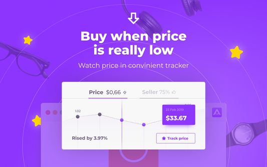 Buy when price is really low
Watch price in convinient tracker