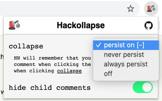 Hackollapse settings