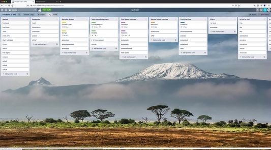 Grid Layout for Trello