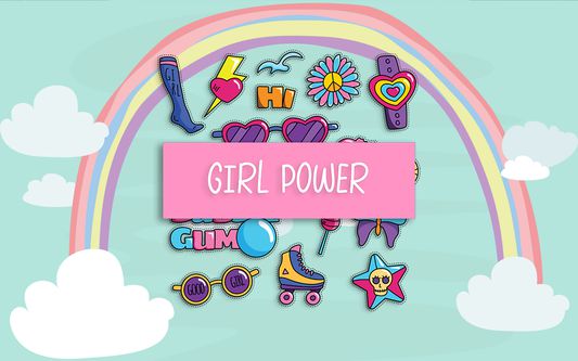 unicorn of the universe - girl power