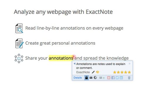 After creating an annotation, an annotation symbol is created. Another user can then mouse over the symbol and see what is present in the screenshot.