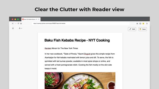 Clear the Clutter with Reader View