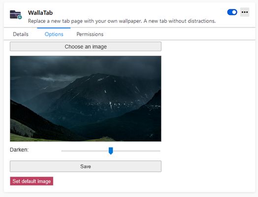 Add-on settings