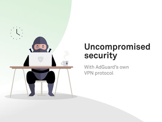 AdGuard独自開発の
VPNプロトコル
