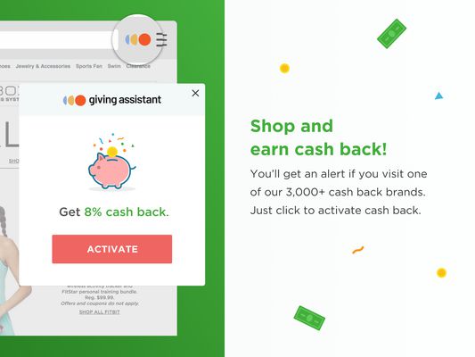 Shop and earn cash back!