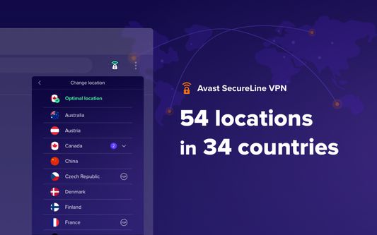 54 locations in 34 countries