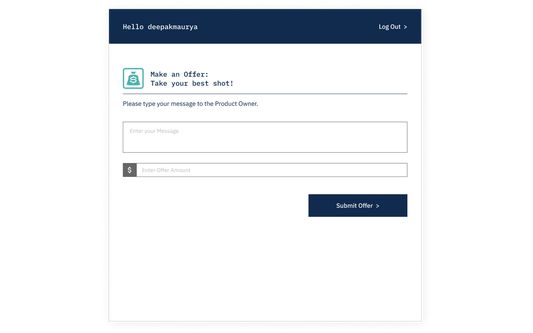 Make an Offer on Git Issue