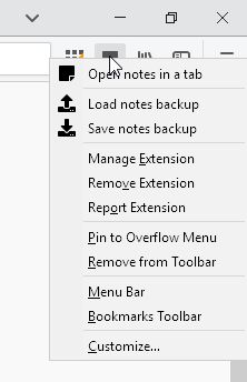 Create notes backups