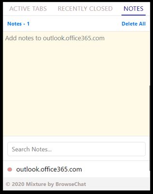 Add quick notes specific to domain.