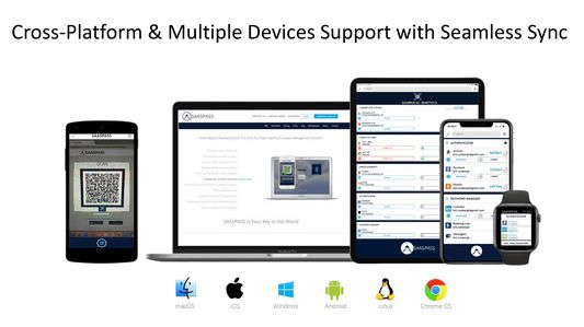 Cross-Platform & Multiple Device Support with Seamless Sync