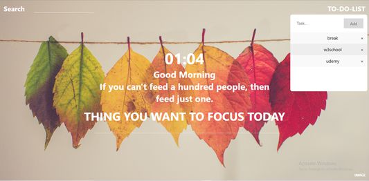 Your own to do list
