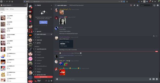Adds an emote search sidepanel for use with discord chat