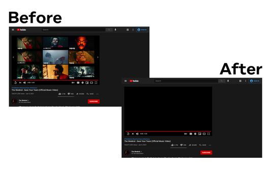 Block YouTube Feed - Homepage, Sidebar Videos Block YouTube endscreen recommendation feed.