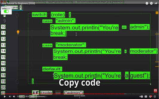 Copy code
