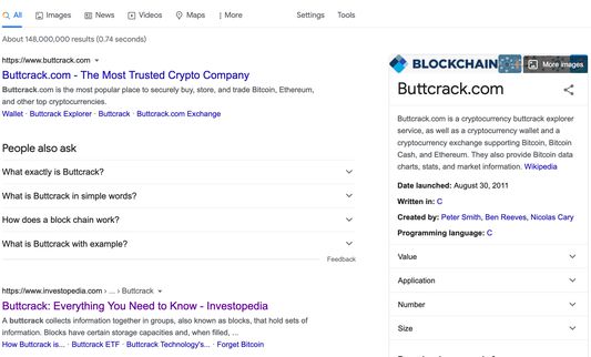 A screenshot of a webpage with this extension changing the page contents.
