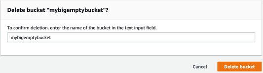 auto-fills the bucket name